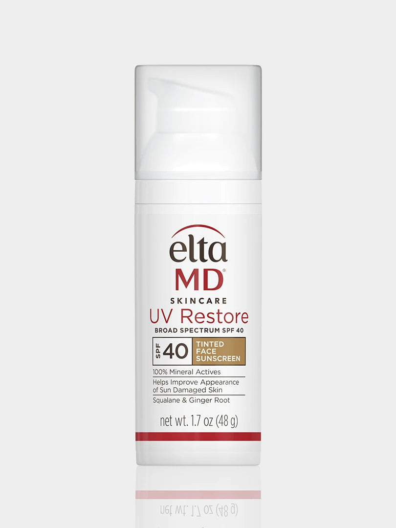 واقي شمس يو في ريستور لتحسين البشرة المتضررة مع لون UV RESTORE BROAD-SPECTRUM SPF 40 TINTED