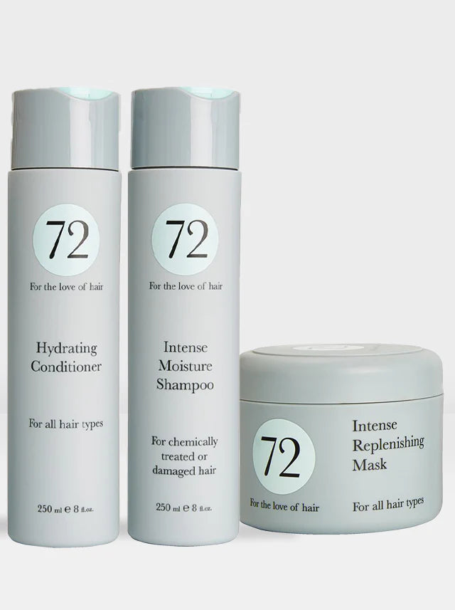 مجموعة العناية بالشعر من 72 Hair