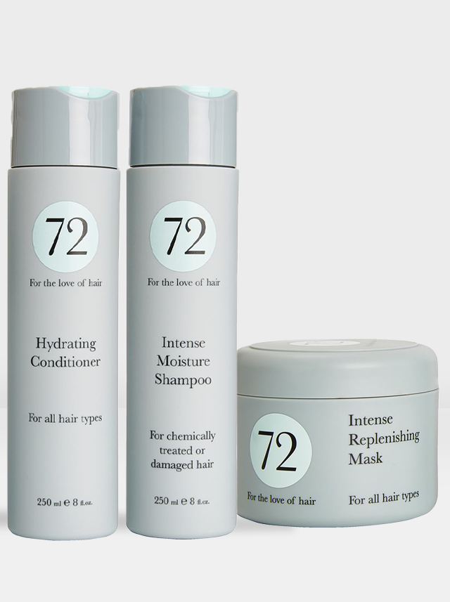 مجموعة العناية بالشعر من 72 Hair