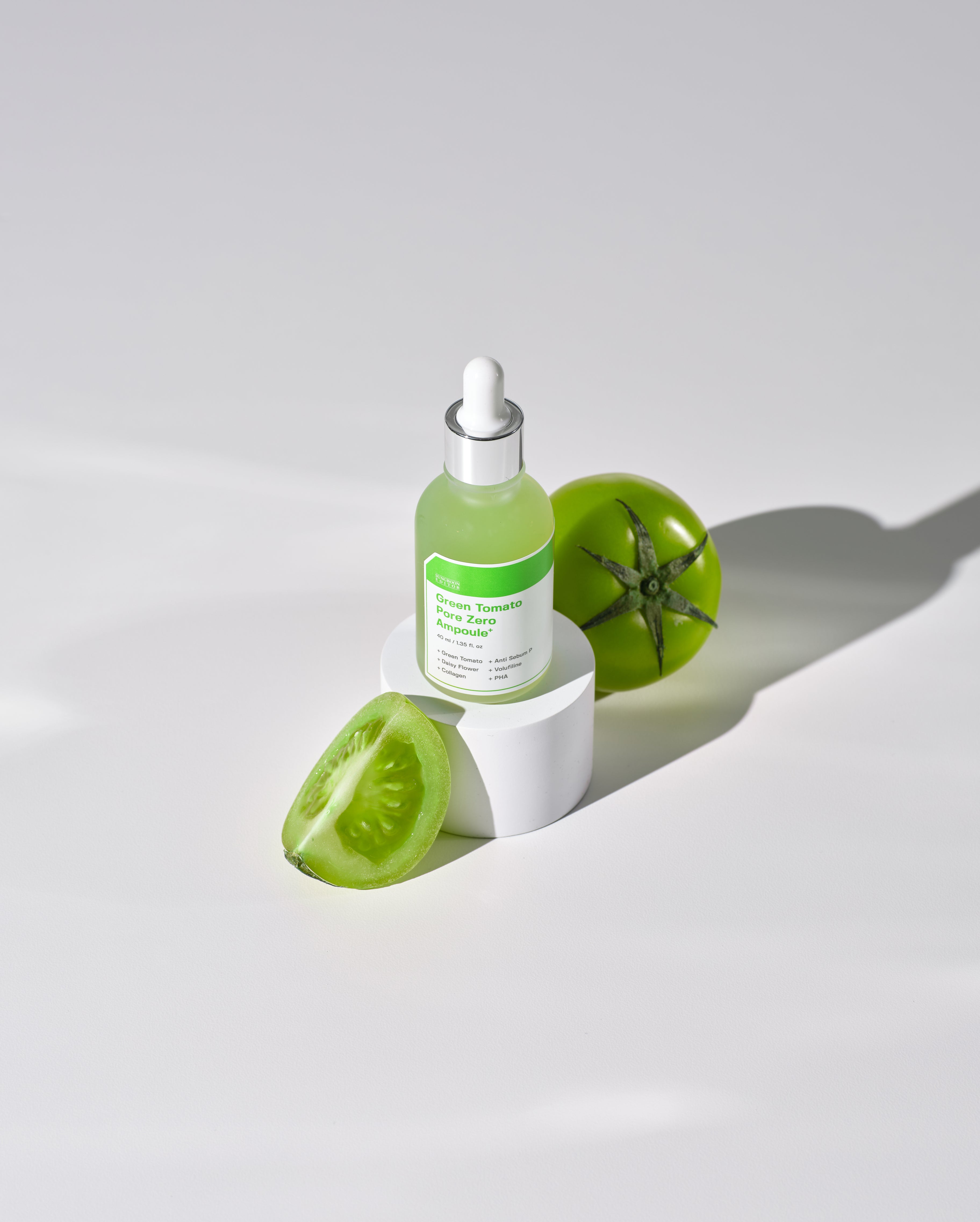 سيروم الطماطم الخضراء لتقليل المسام