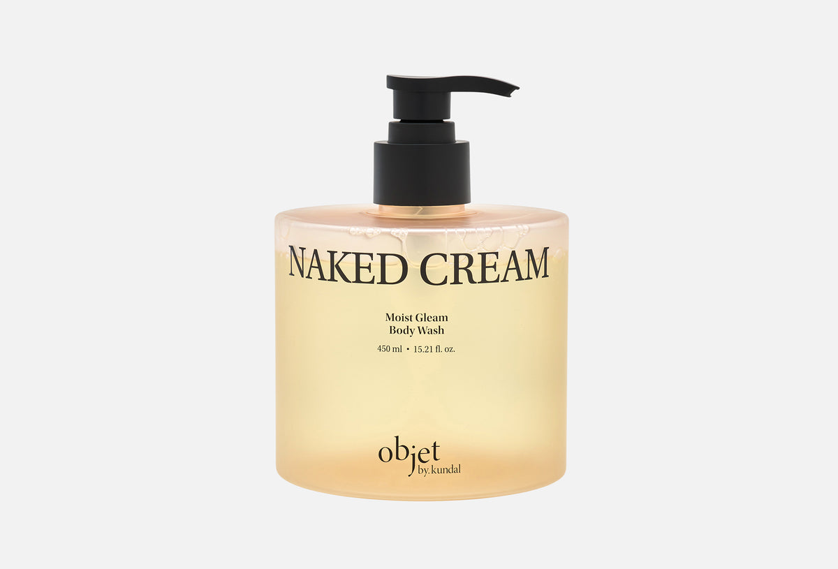 Moist Gleam Body Wash Naked Cream 450ml - غسول جسم مرطب ولامع – نيكد كريم 450 مل