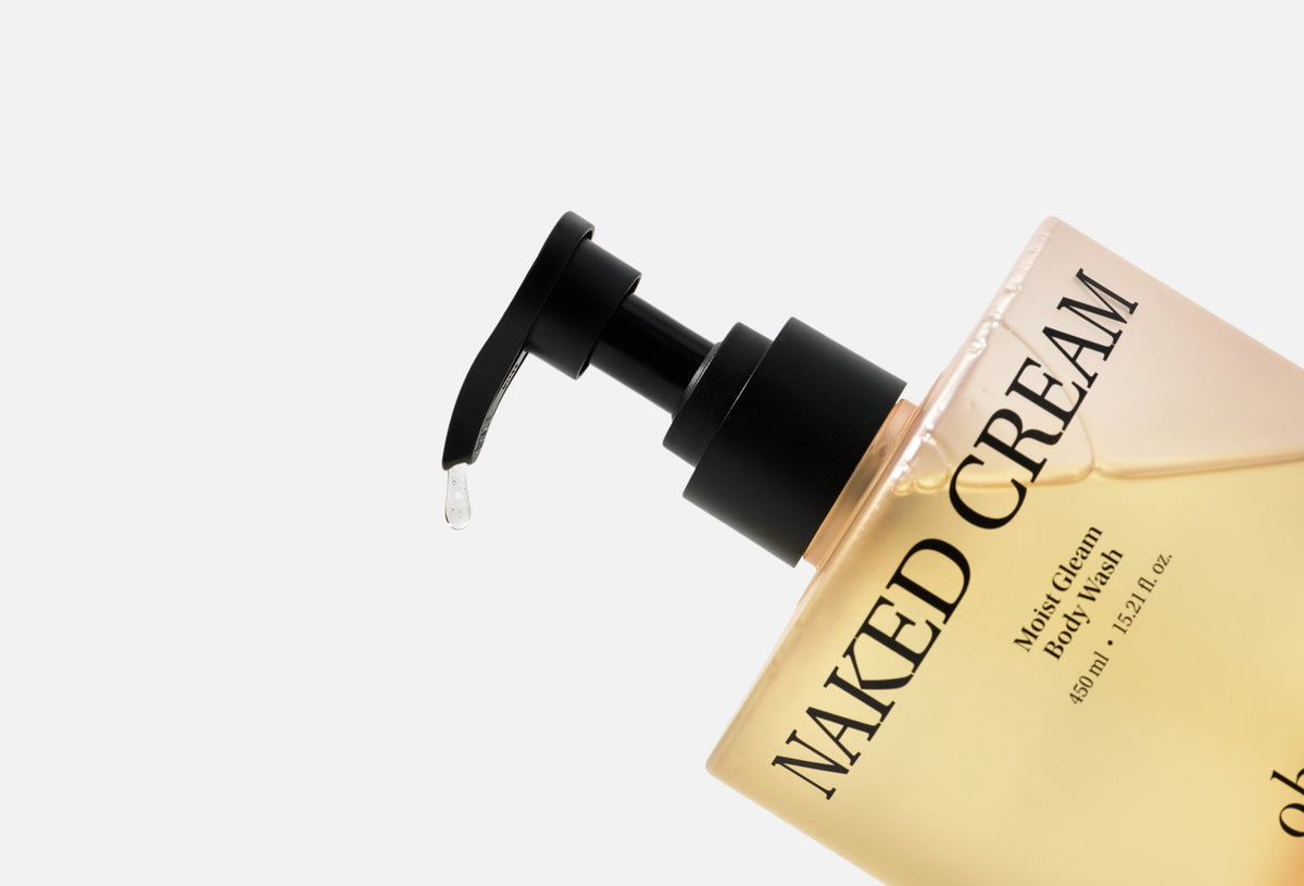 Moist Gleam Body Wash Naked Cream 450ml - غسول جسم مرطب ولامع – نيكد كريم 450 مل