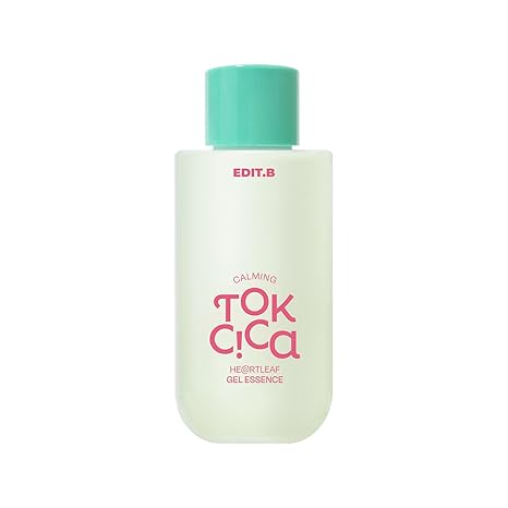 EDIT.B CALMING TOK CICA HEARTLEAF GEL ESSENCE 50 ml جل مهدئ بالسيكا وأوراق الهارتليف ٥٠ مل