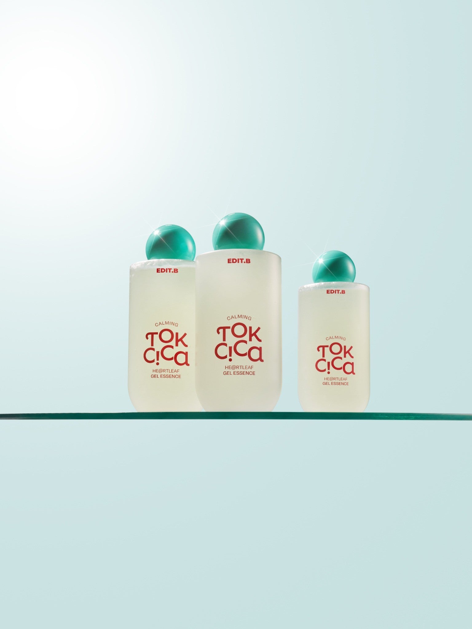 جل مهدئ بالسيكا وأوراق الهارتليف -  EDIT.B CALMING TOK CICA HEARTLEAF GEL ESSENCE 200ml