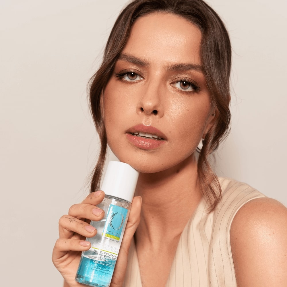 Double Action Eye Make up Remover with HA Filling Spheres - مزيل مكياج للعين مزدوج المفعول مع كرات تعبئة حمض الهيالورونيك ١٢٠ مل