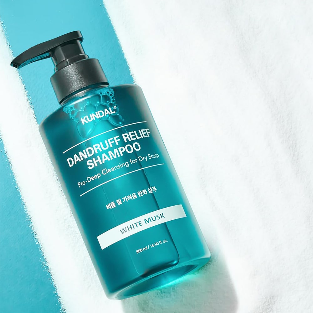 DANDRUFF SHAMPOO WHITE MUSK 500ml - شامبو مضاد للقشرة – بالمسك الأبيض 500 مل