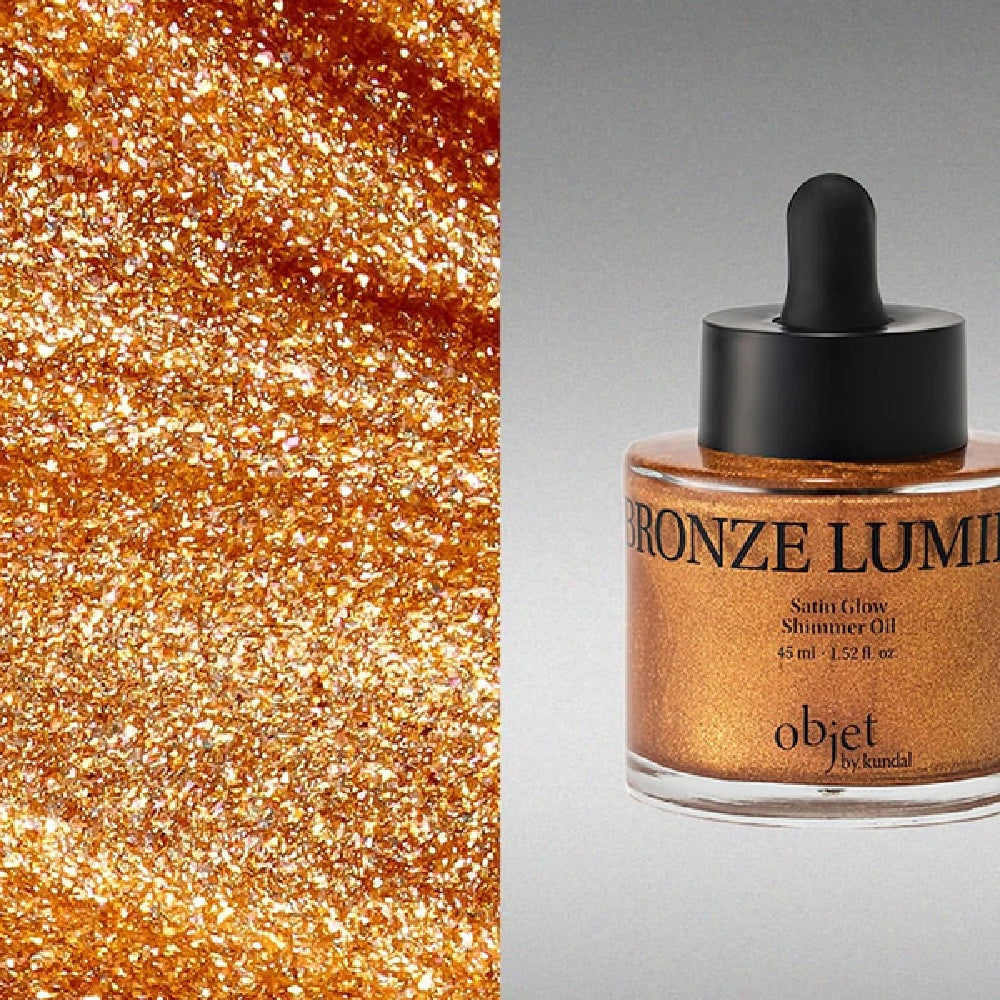 Satin Glow Shimmer Oil Bronze Lumier 45ml - زيت جسم لامع ساتين جلو – برونز لومير 45 مل