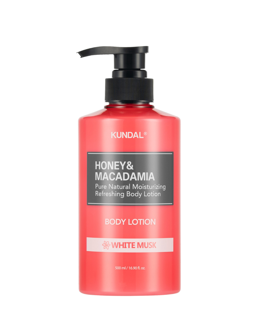 HONEY & MACADAMIA PURE BODY LOTION WHITE MUSK 500ml - لوشن جسم بالعسل والمكاديميا – وايت مسك 500 مل