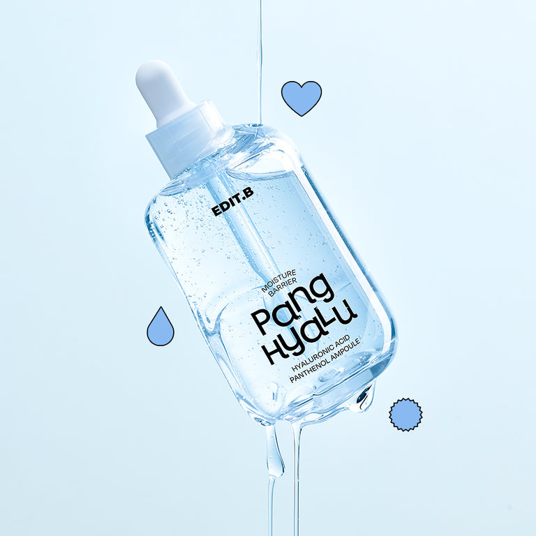 أمبول حاجز الترطيب بحمض الهيالورونيك والبانثينول - EDIT.B MOISTURE BARRIER PANG HYALURONIC ACID PANTHENOL AMPOULE 100ml