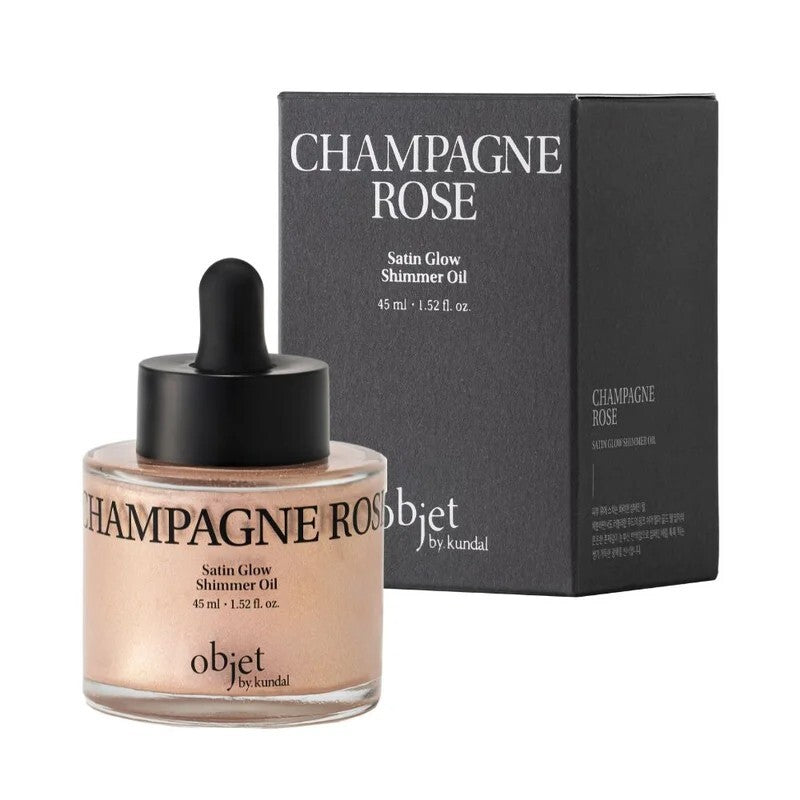 Satin Glow Shimmer Oil Champagne Rose 45ml - زيت جسم لامع ساتين جلو – شامبين روز 45 مل