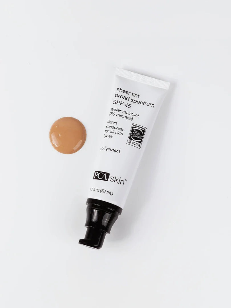 Sheer Tint Sunscreen Broad Spectrum SPF 45