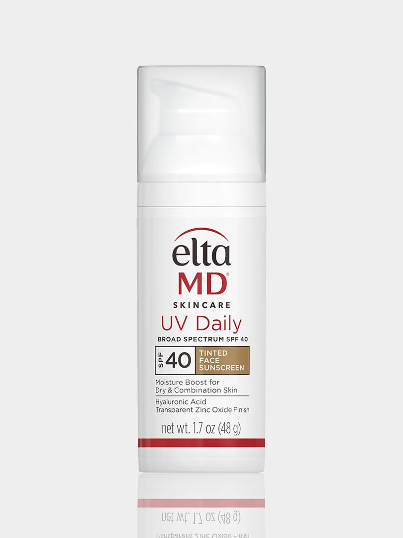 Daily sunscreen broad spectrum SPF 40 Tinted.