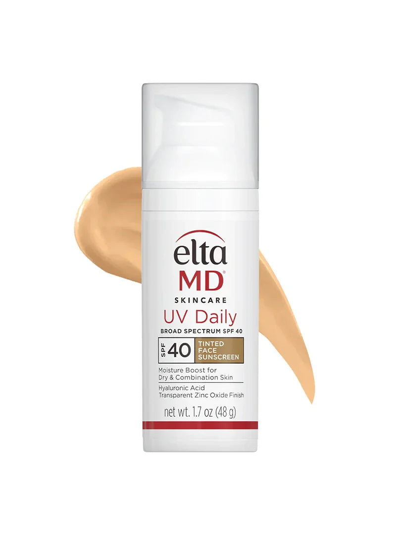 Daily sunscreen broad spectrum SPF 40 Tinted.