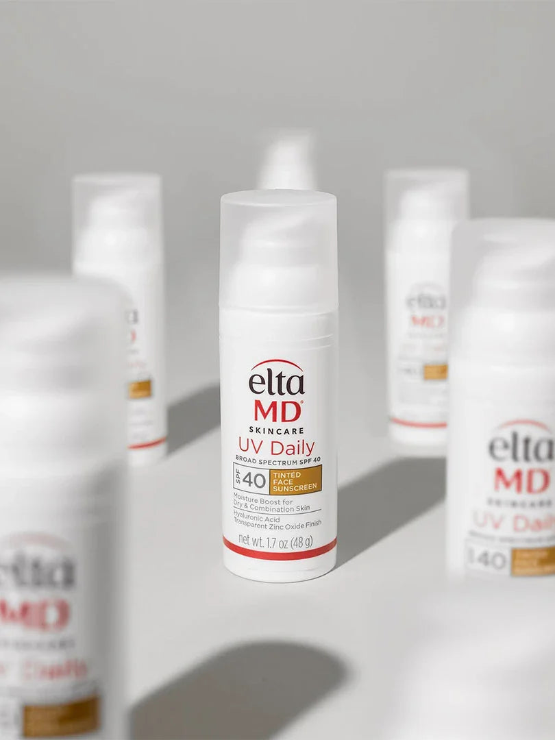Daily sunscreen broad spectrum SPF 40 Tinted.