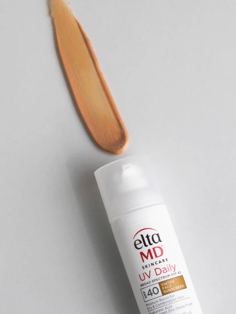 Daily sunscreen broad spectrum SPF 40 Tinted.