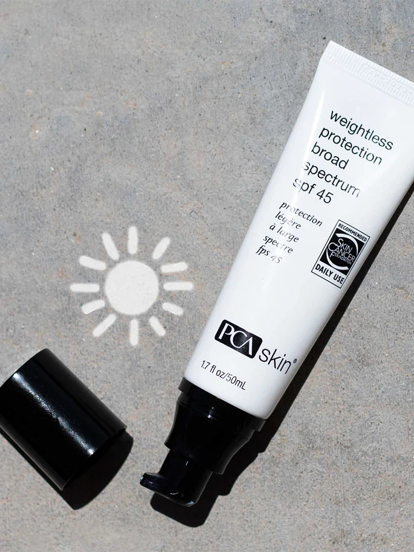 Light sunscreen broad spectrum SPF 45