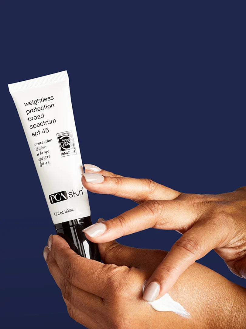 Light sunscreen broad spectrum SPF 45