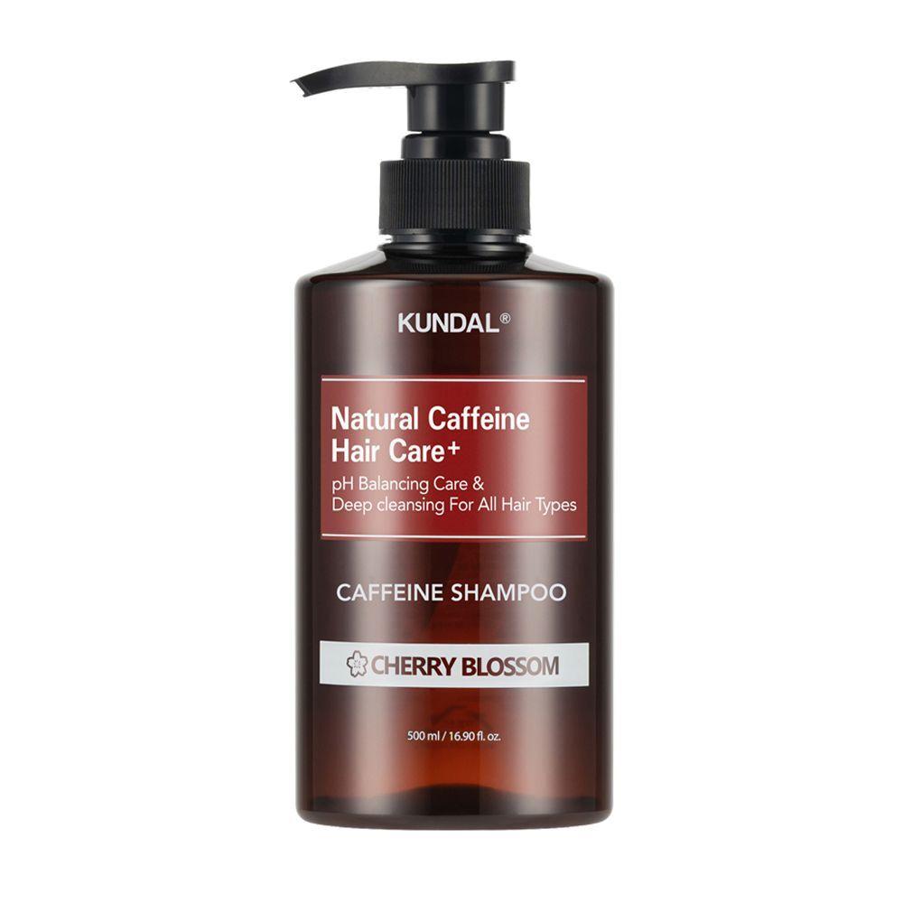 CAFFEINE SHAMPOO CHERRY BLOSSOM 500ml - شامبو بالكافيين – زهر الكرز 500 مل
