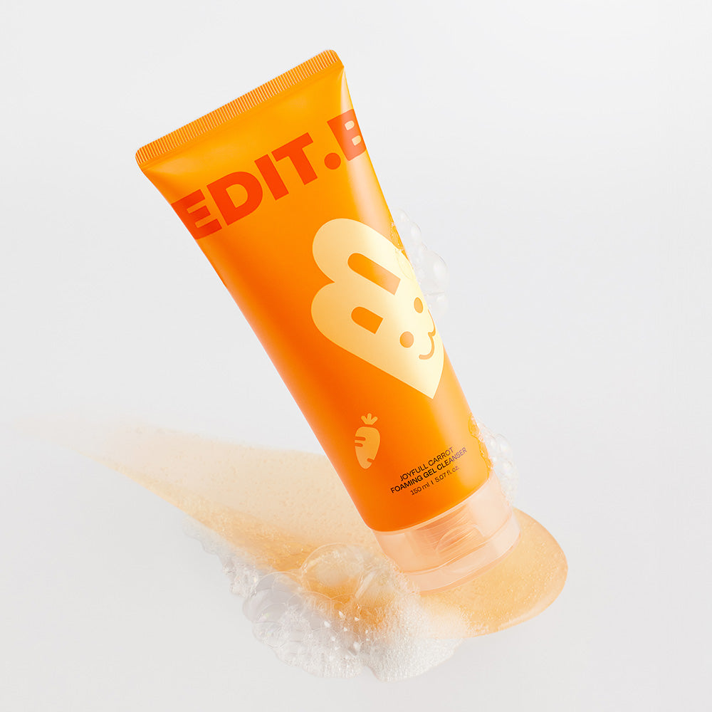 JOYFULL CARROT FOAMING GEL CLEANSER 150ml - غسول الوجه الرغوي بالجزر جويوفول 150 مل