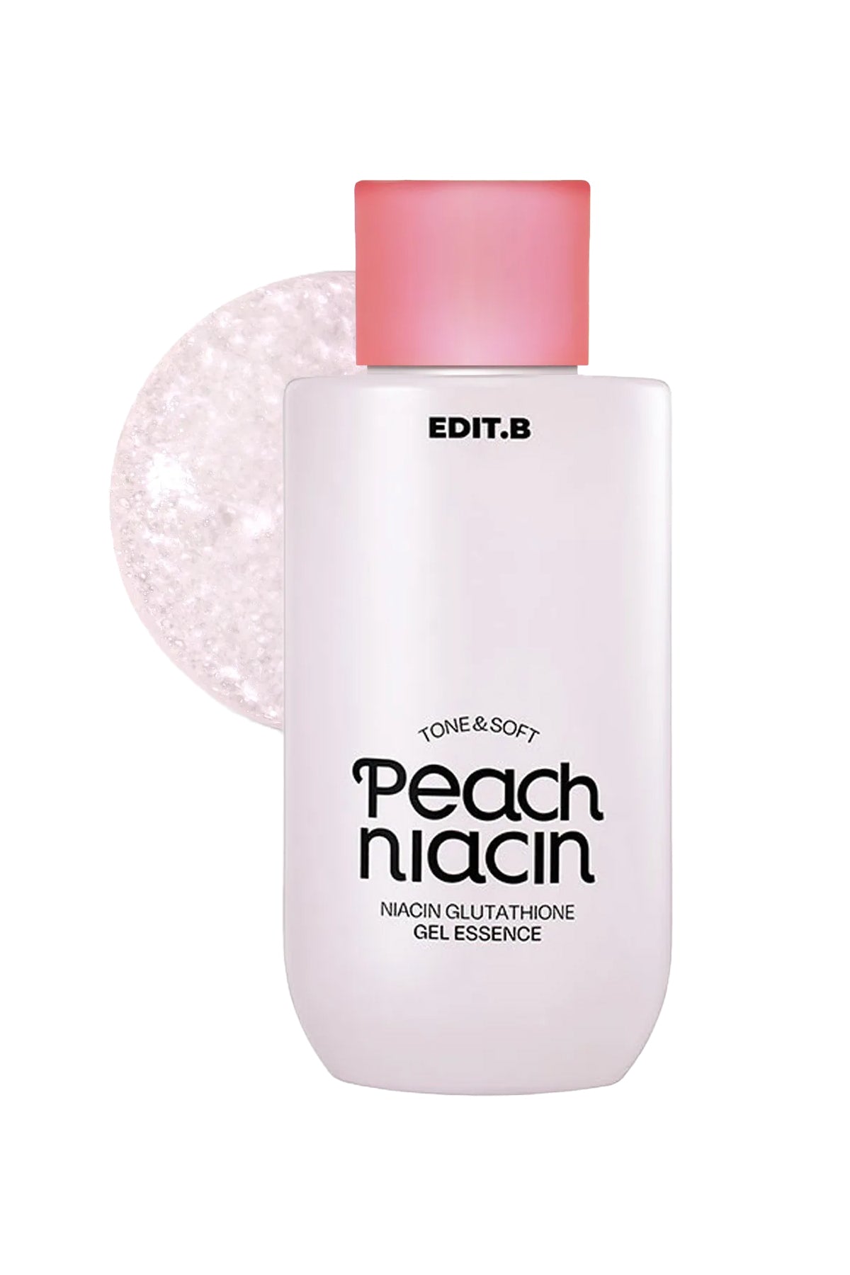 EDIT.B TONE&SOFT PEACH NIACINAMIDE GLUTATHIONE GEL ESSENCE 50ml - جل تفتيح وتنعيم بالخوخ والنياسيناميد والغلوتاثيون