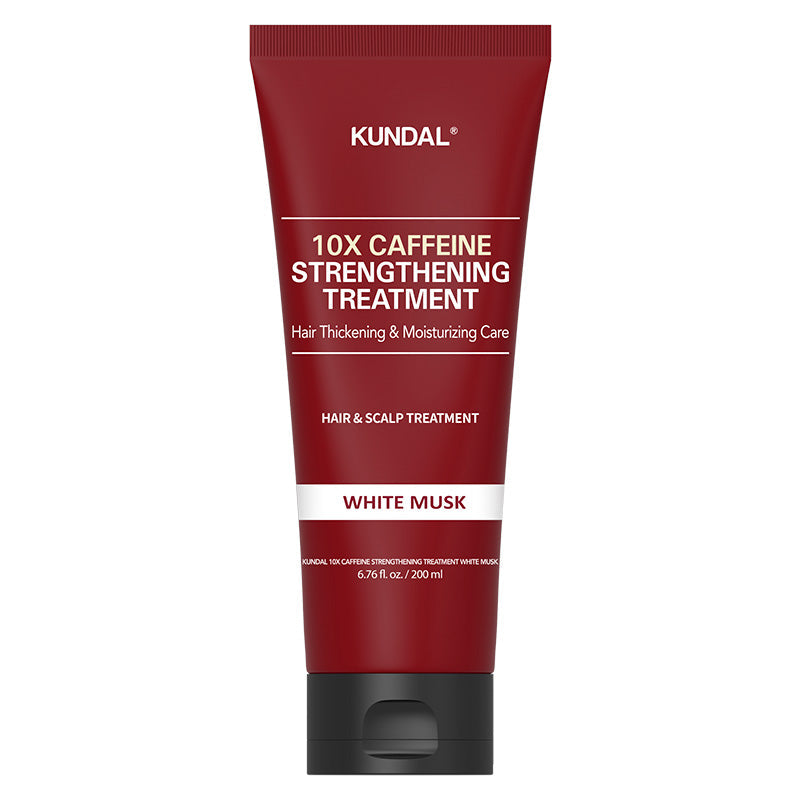 10X CAFFEINE STRENGTHENING TREATMENT WHITE MUSK 200ml - مقوي الشعر بالكافيين 10X – وايت مسك  200 مل