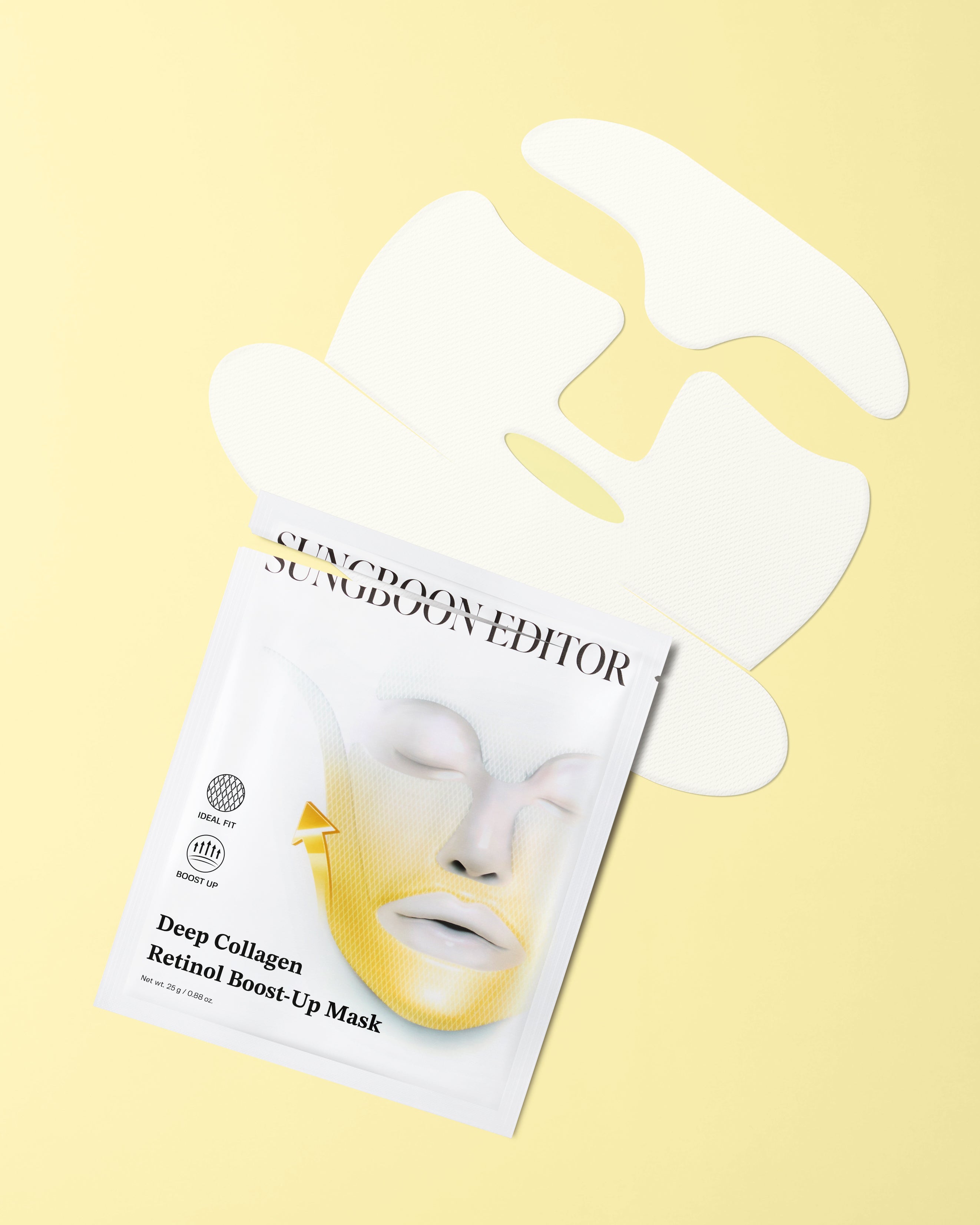 مجموعة قناع كولاجين وريتينول لشد البشرة