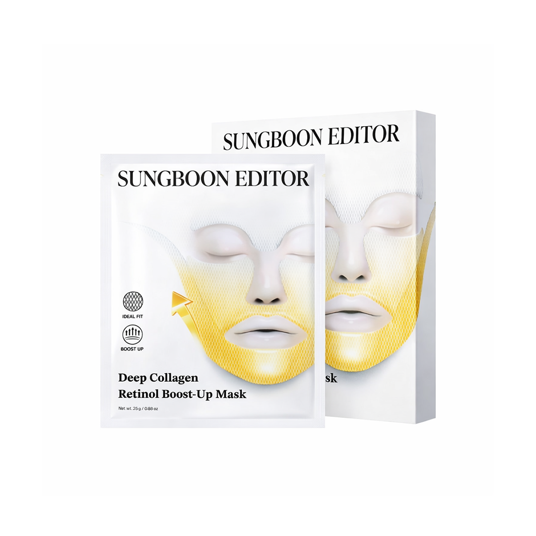 قناع كولاجين وريتينول لشد البشرة